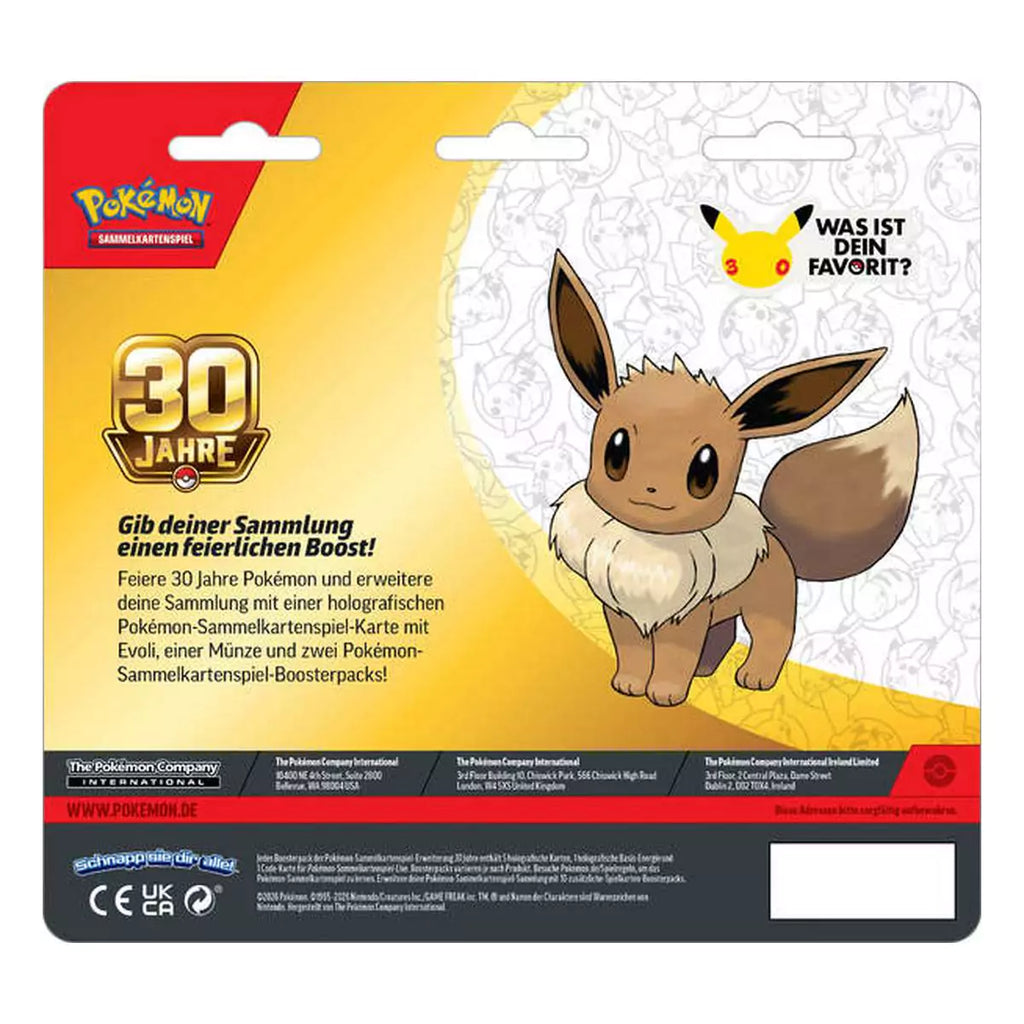 Pokémon - 30 Jahre 2-Pack Blister - DE