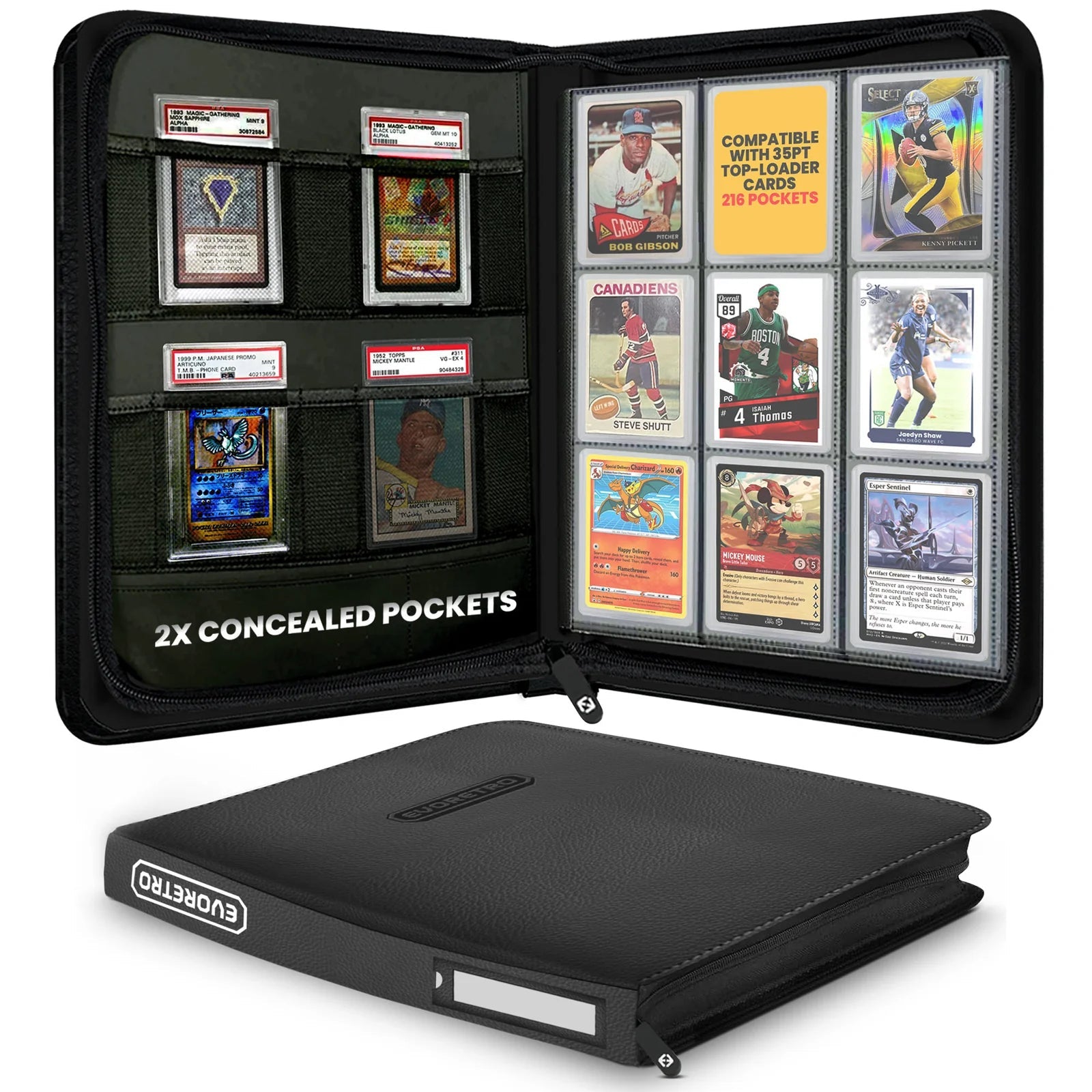 EVORETRO Shield+ Toploader Binder 3x3